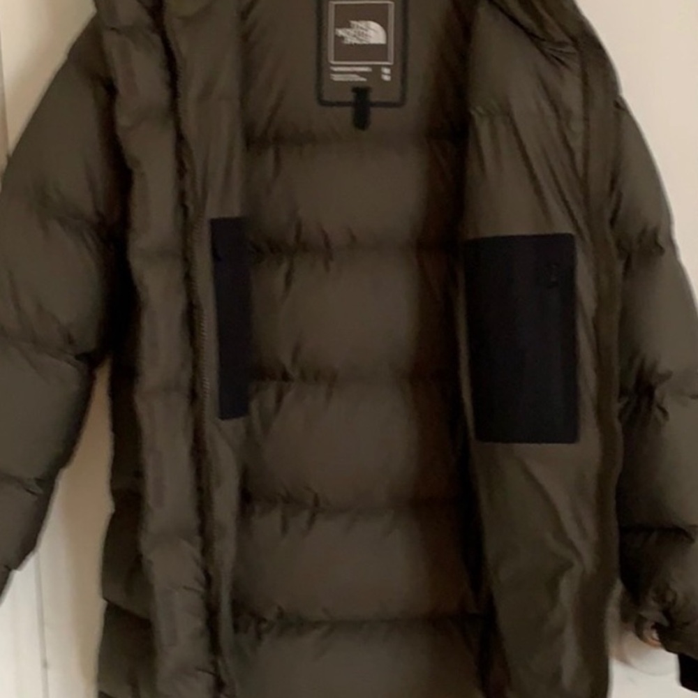 The North Face 800 fill tulpe green Vistaview Women's Green Coat - Picture 6 of 12